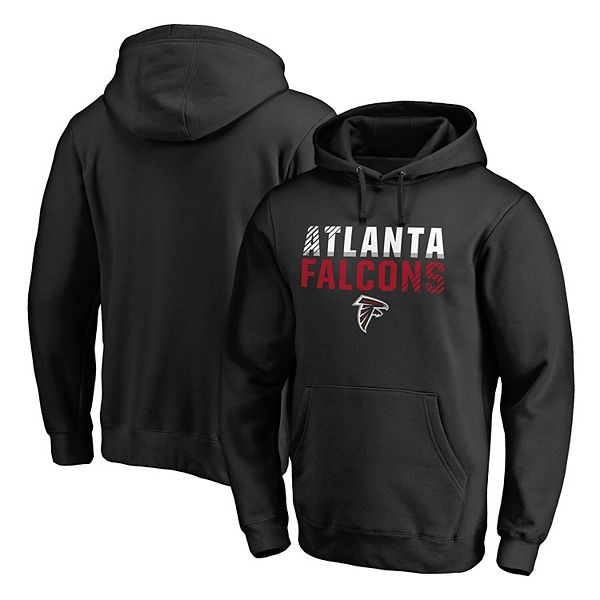

Мужской черный худи Atlanta Falcons Iconic Collection Fade Out Unbranded