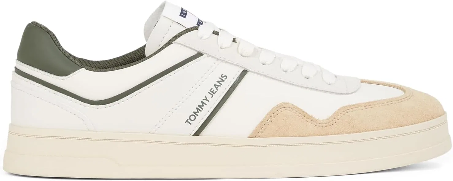 Tommy Hilfiger Мужские белые кроссовки Tommy Jeans The Greenwich Retro Retro