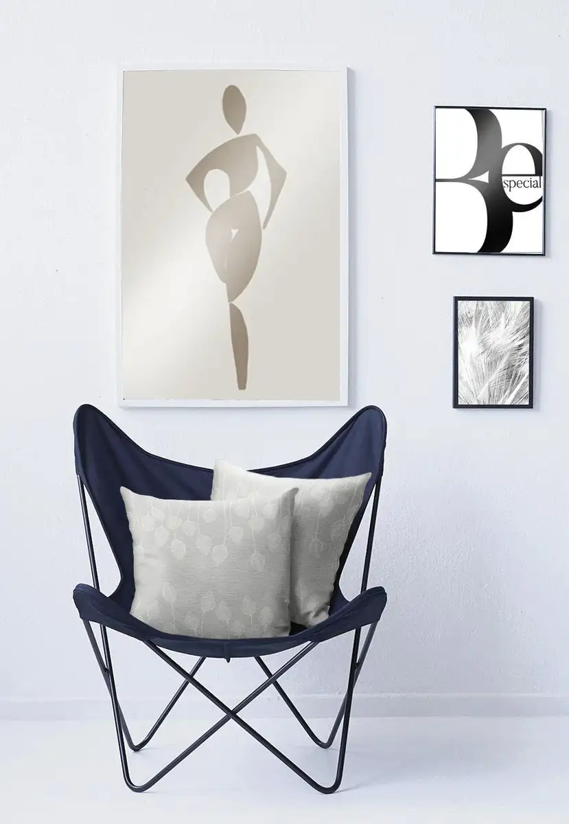 

АПЕЛЬТ декоративная подушка "5701" APELT 48х48 см, серый