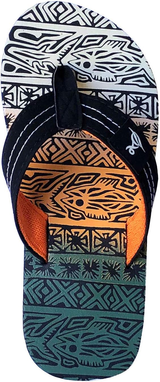 

Пляжные сандалии для мальчиков TRIBAL Tattoo Redvolution, черный/оранжевый