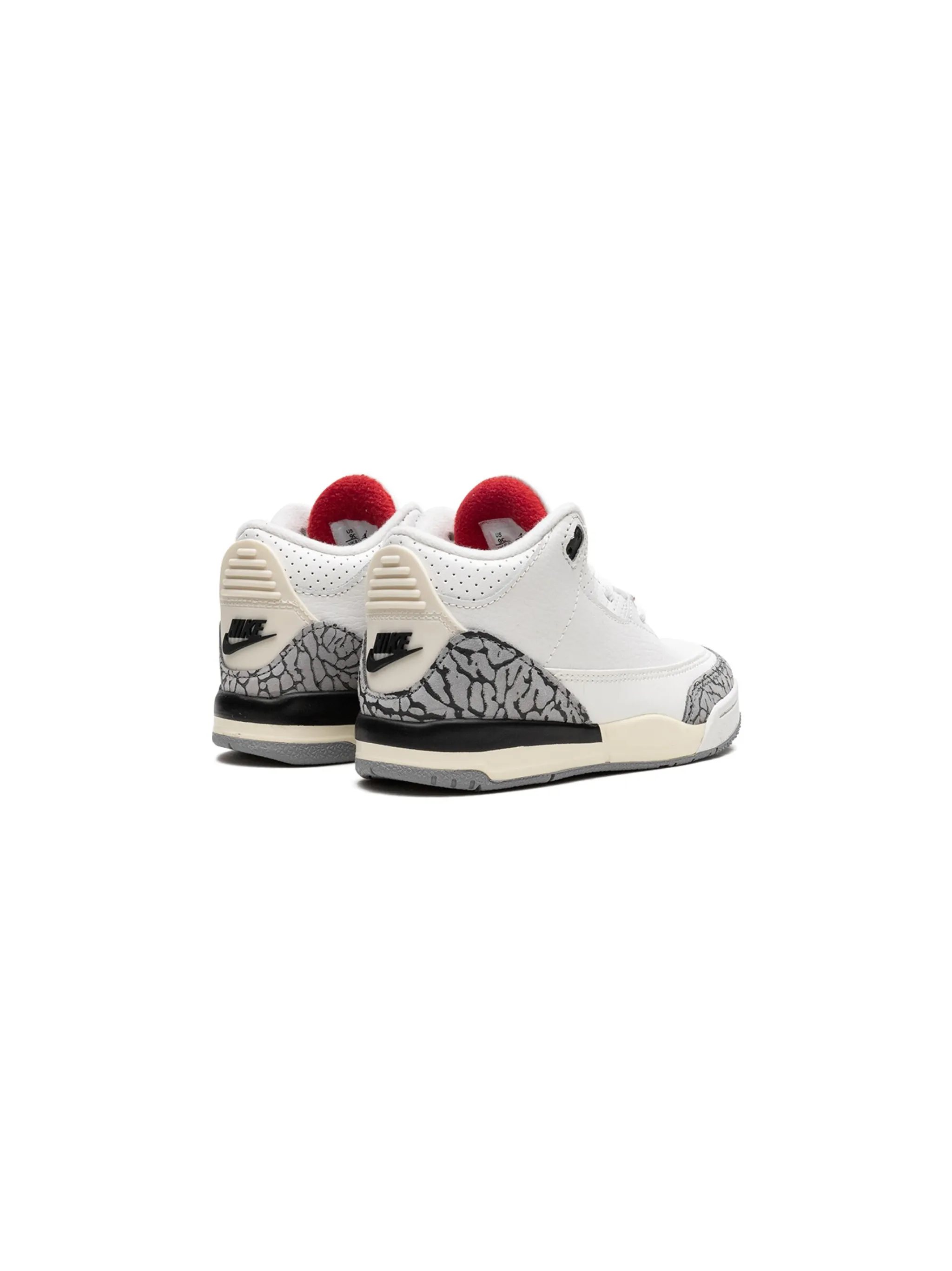 Кроссовки Air Jordan 3 Cement Reimagined 2023 Jordan Kids, белый — фото 3