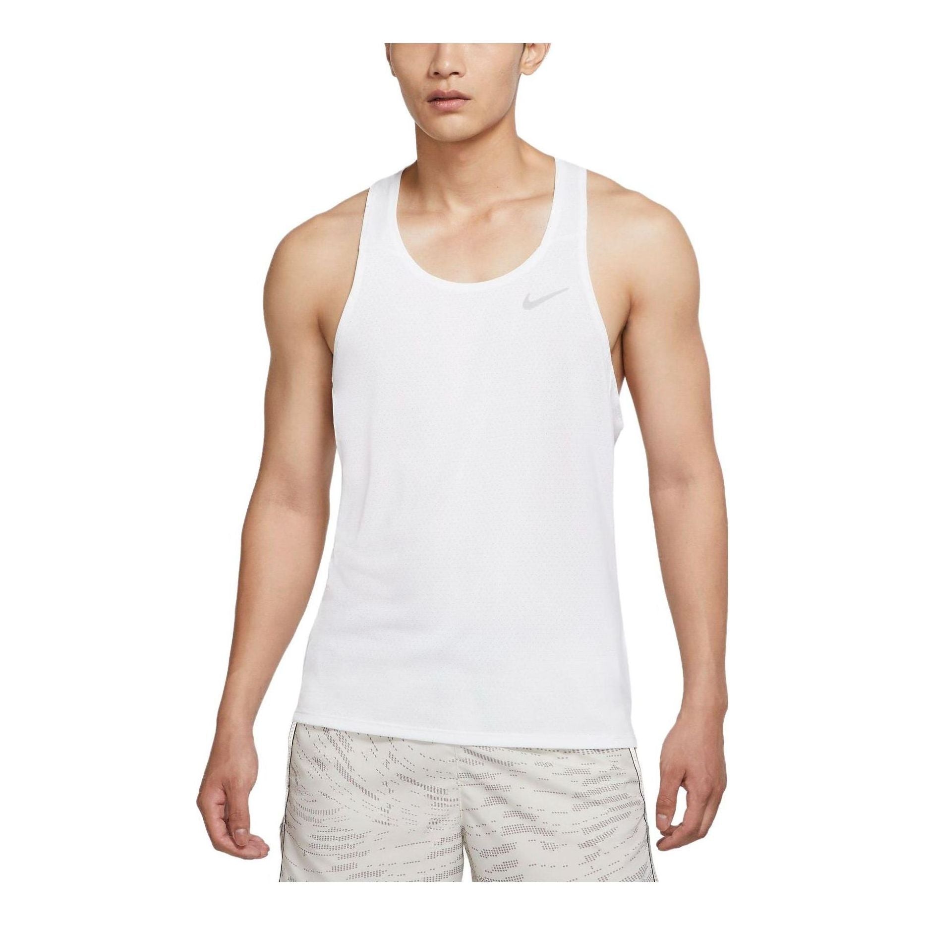 

Спортивный топ Nike Running Tank Top 'White' DQ4733-100, белый