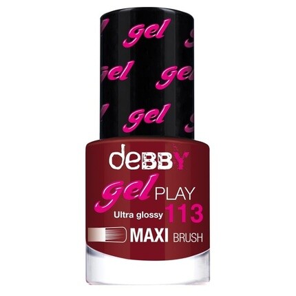 

DEBBY SMALTO GELPLAY 113 Лак для ногтей Dark Cherry