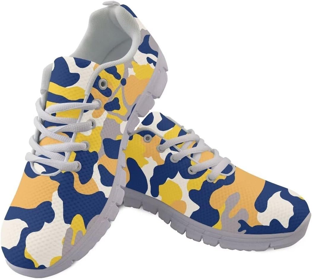 

Повседневные слипоны AmzPrint для мужчин с модной сеткой, белой подошвой и принтом «шипа» для ходьбы, размер 9