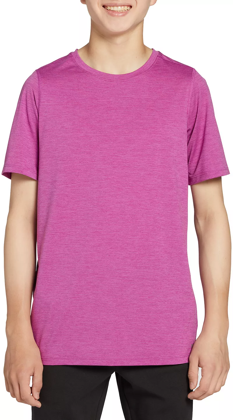 

Футболка «Движение» для мальчиков DSG, цвет Magenta Grape Heather