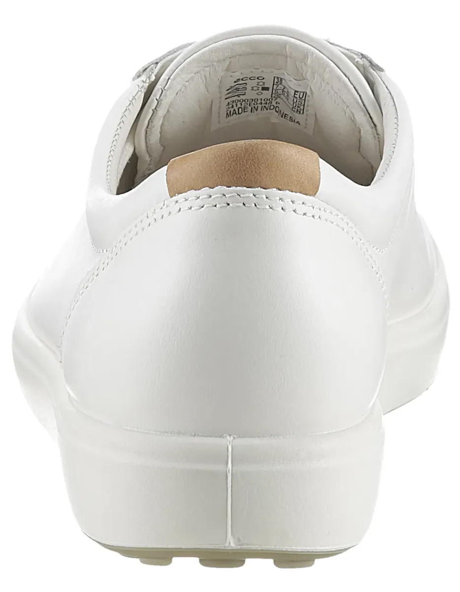 Кроссовки Ecco "SOFT 7 W", с этикеткой, повседневная обувь, полуботинки, шнуровка, узкая форма, кремовый — фото 2