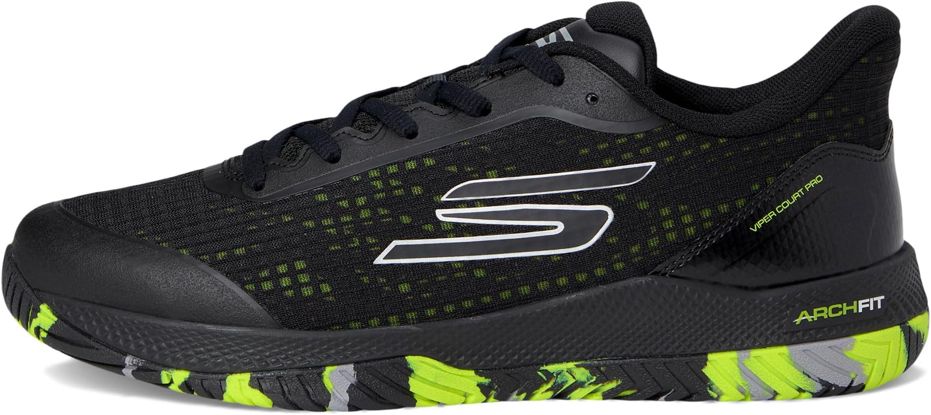 Кроссовки SKECHERS Go Train Arch Fit Viper Court Pro - Pickleball, Black — фото 4