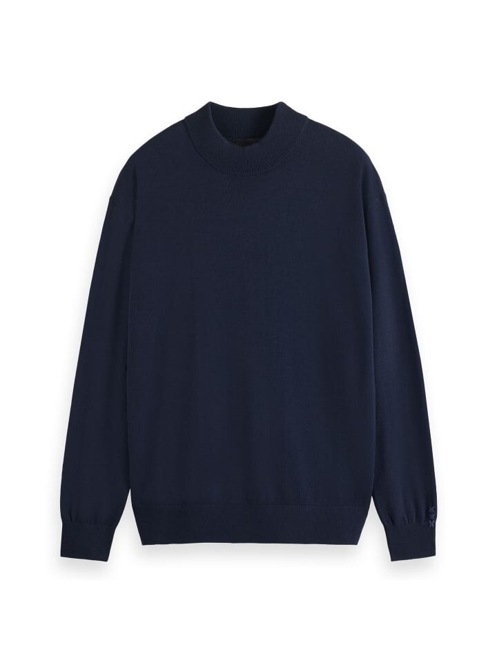 

Толстовка Scotch & Soda Strickpullover, темно-синий