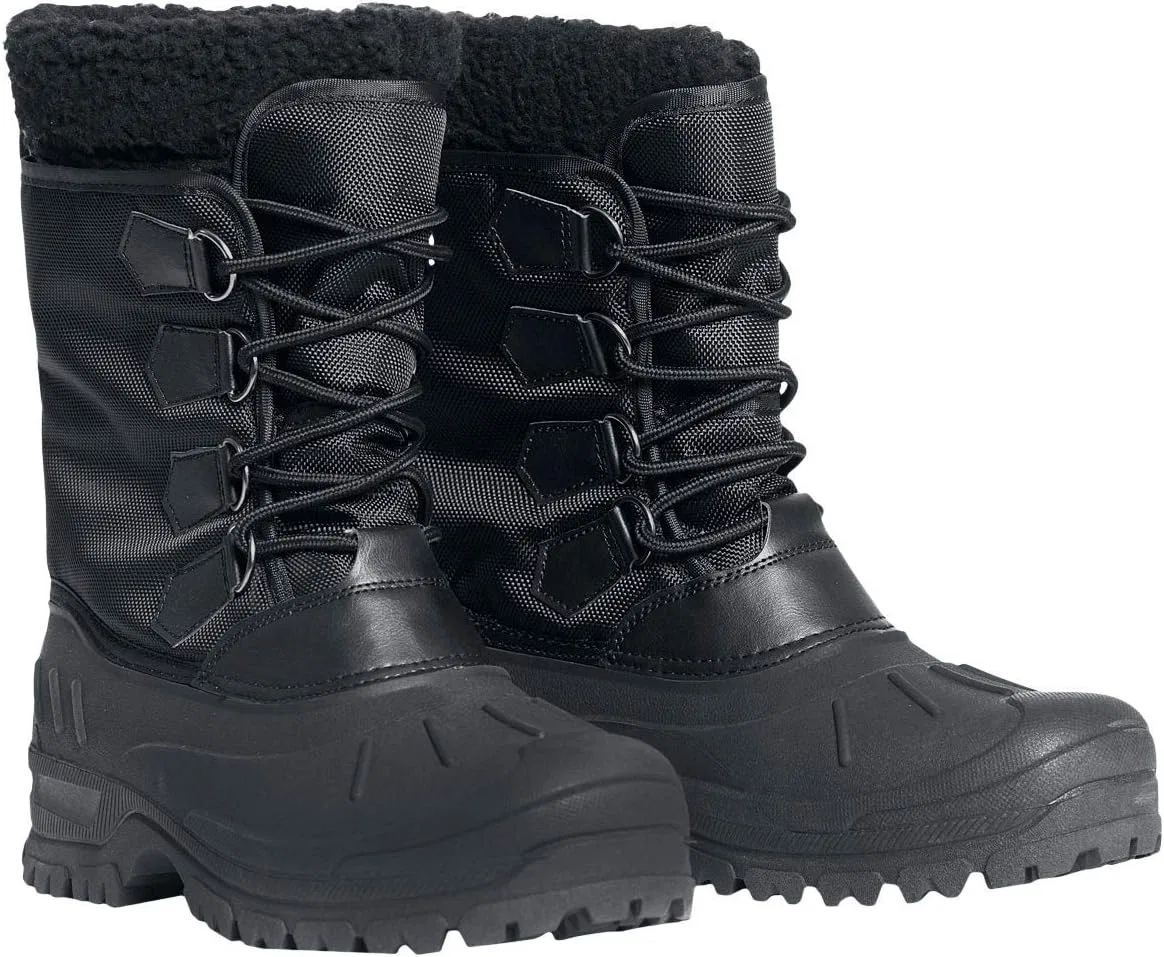Ботинки Brandit Highland Weather Boots - Snow Shoes, Cold Protection Boots with Inner Lining, Black — фото 2