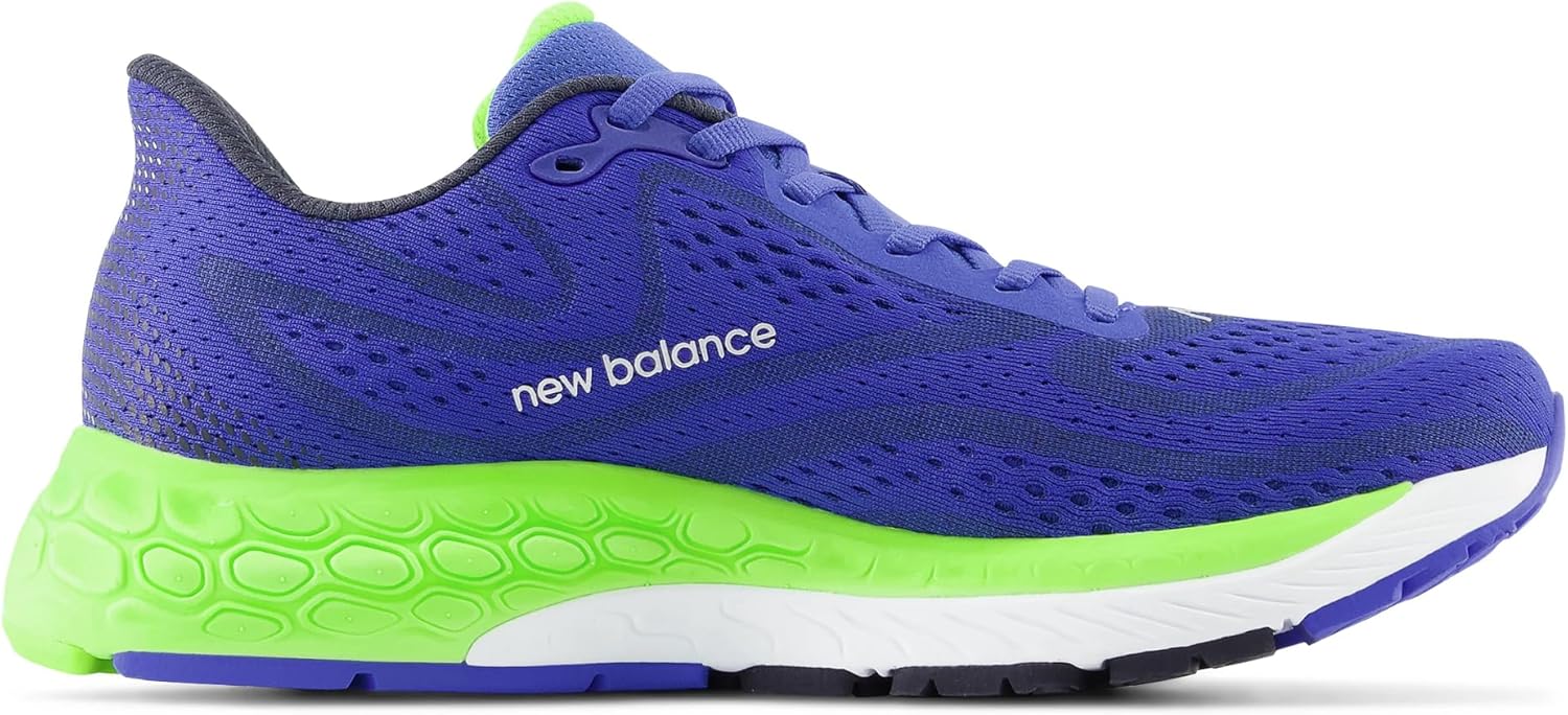 Мужские кроссовки для бега New Balance Fresh Foam X 880 V13, синий/зеленый — фото 4