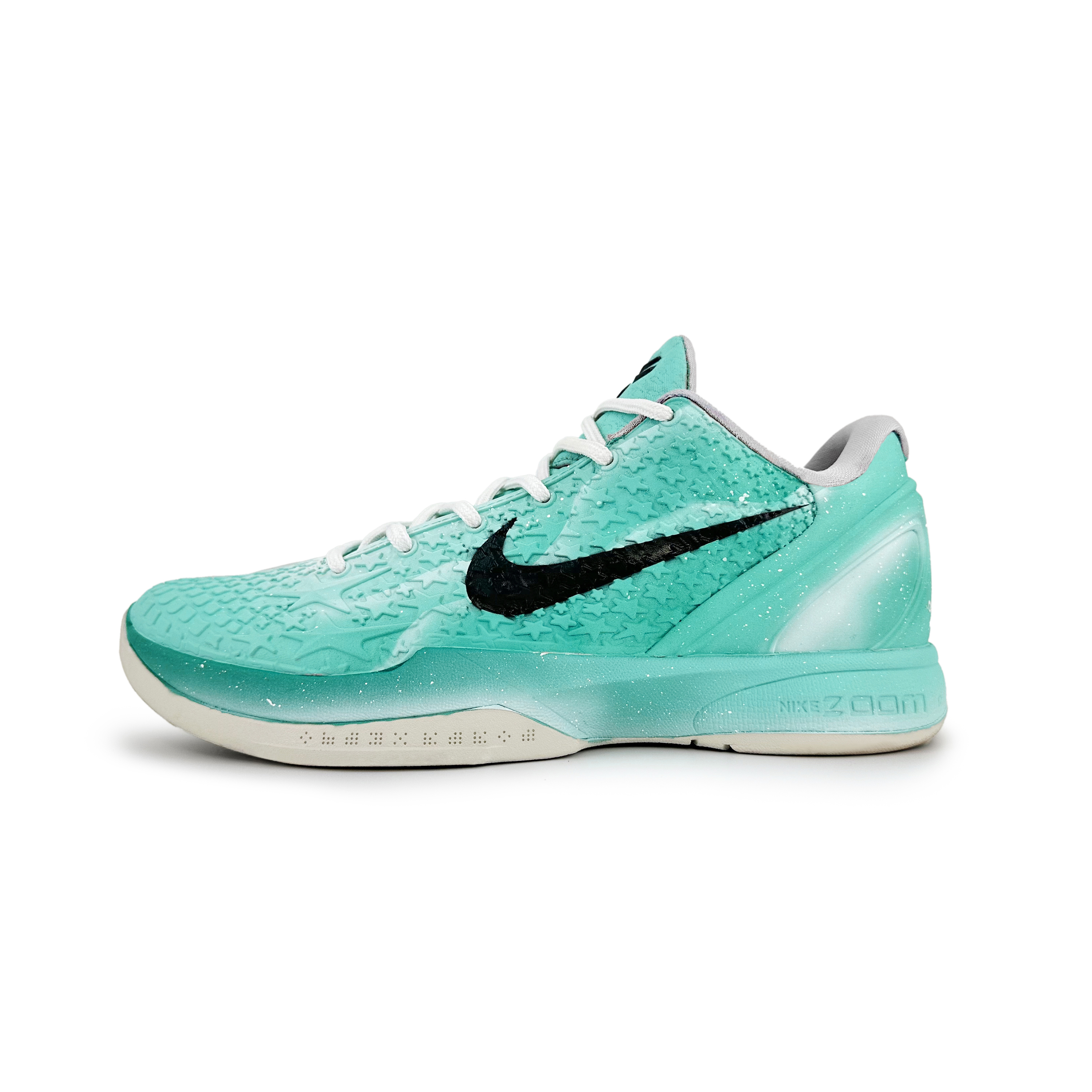 

Nike Баскетбольные кроссовки Zoom Kobe 6 мужские, низкие, зеленые/бежевые/черные