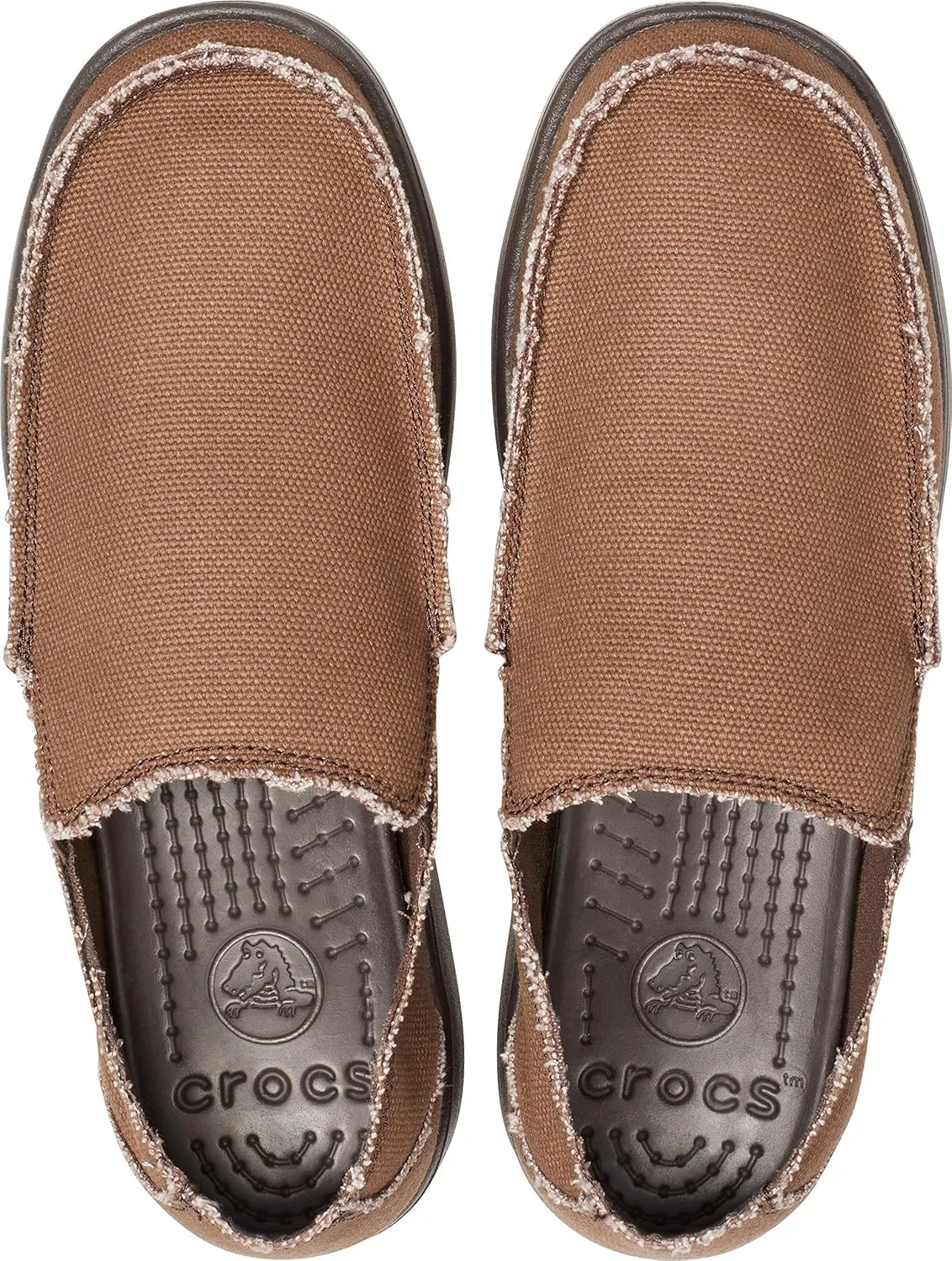 Лоферы Crocs Santa Cruz, Espresso — фото 2