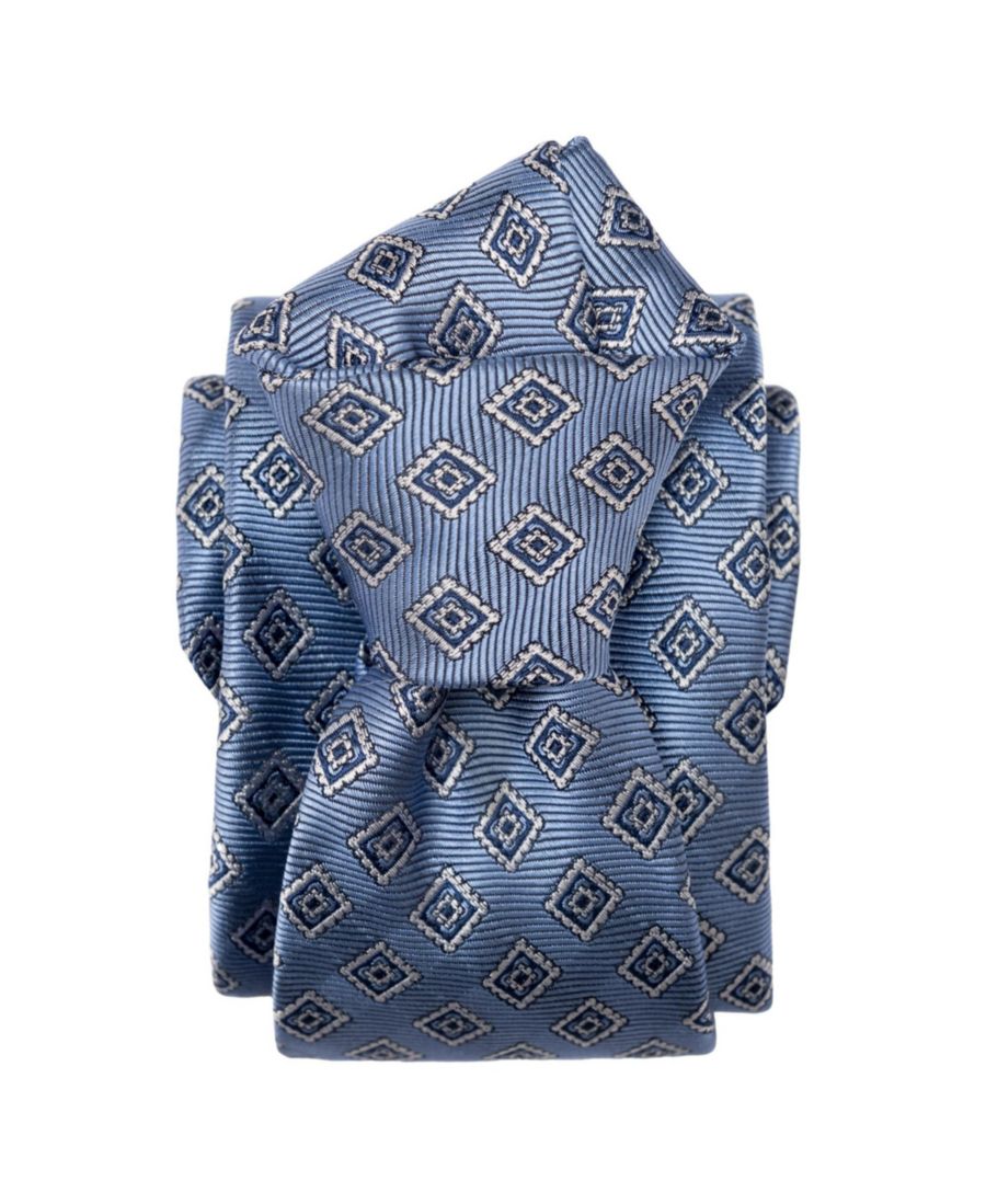 

Мужской галстук Lambrusco из жаккардовой шелковой ткани Elizabetta, Sky blue