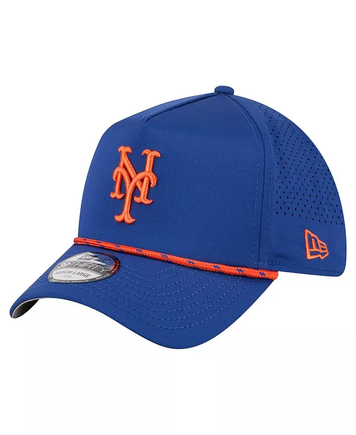 

Мужская кепка Royal New York Mets 39THIRTY A-Frame с перфорацией Flex New Era