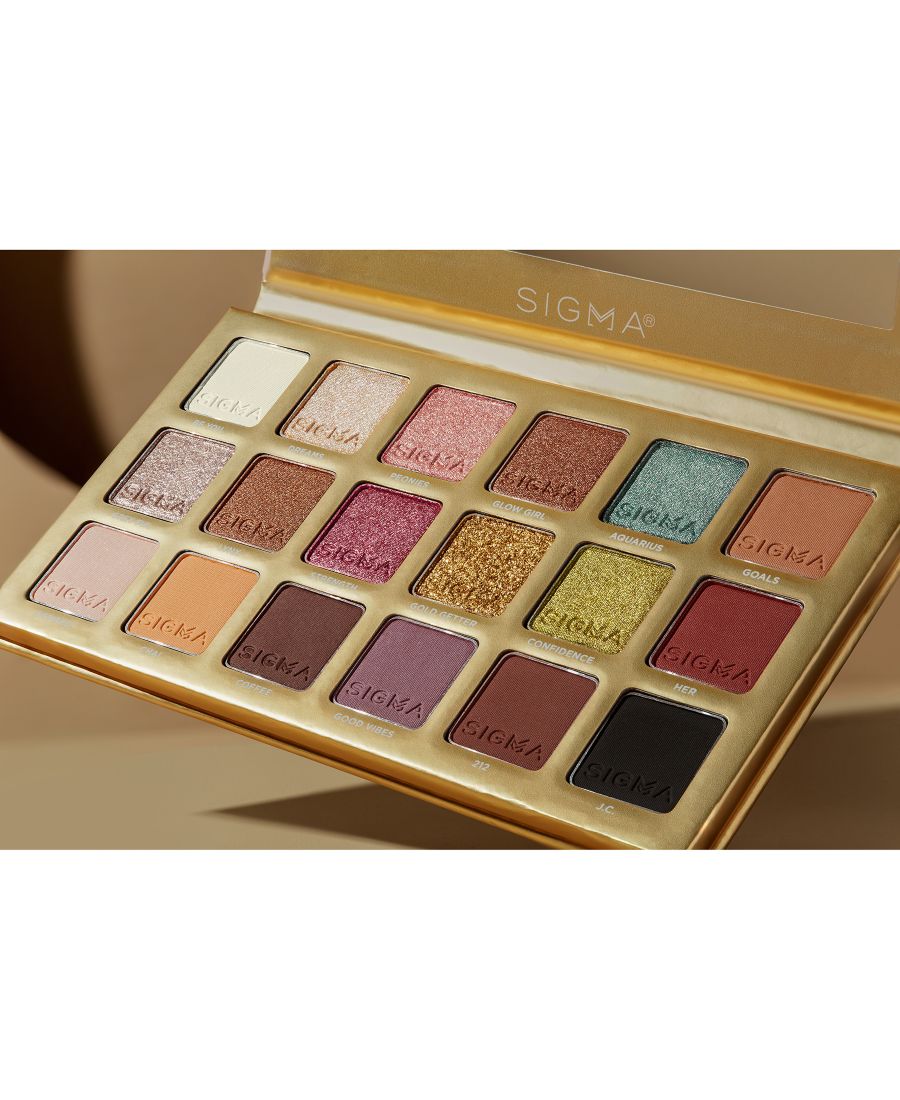 Палетка теней для век Дианы Салданы X Sigma Beauty, мультколор — фото 3