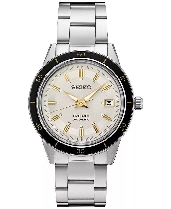 

Мужские автоматические часы Presage с браслетом из нержавеющей стали, 41 мм Seiko