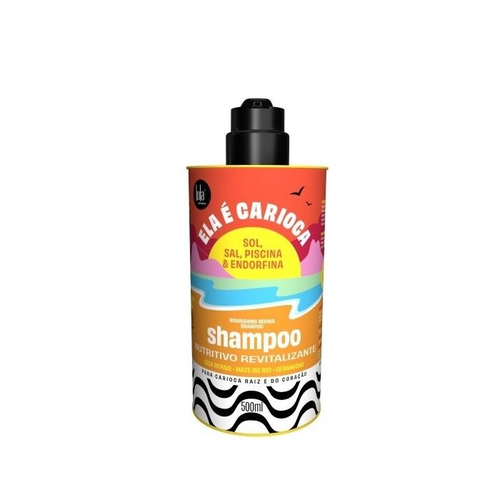 

Шампунь Ela É Carioca Champú Nutritivo Revitalizante Lola Cosmetics, 500 ml