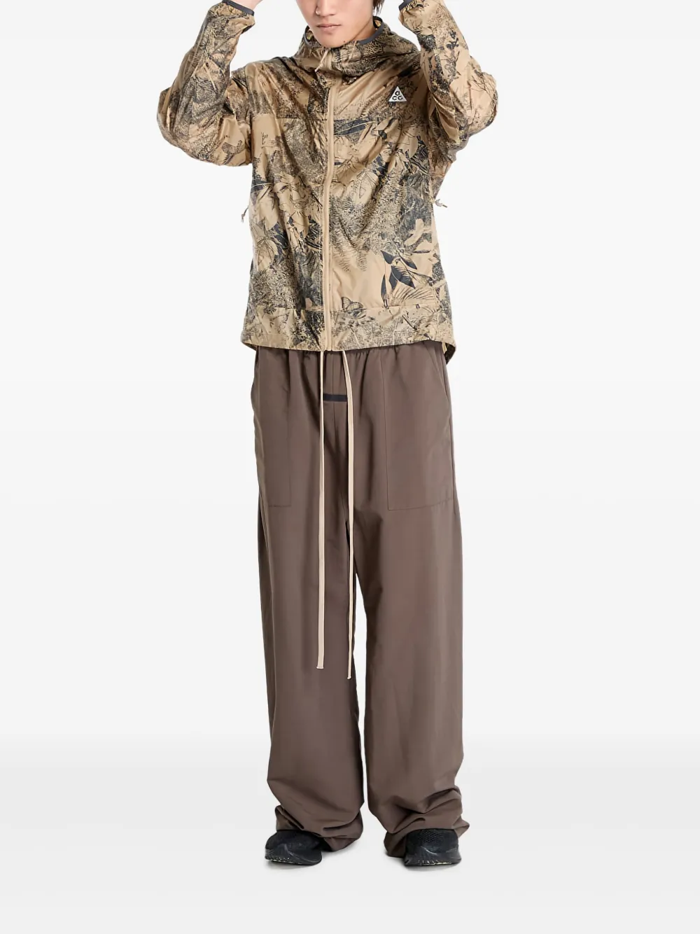 

Куртка ACG Cinder Cone с капюшоном и цветочным принтом Nike, нейтральный