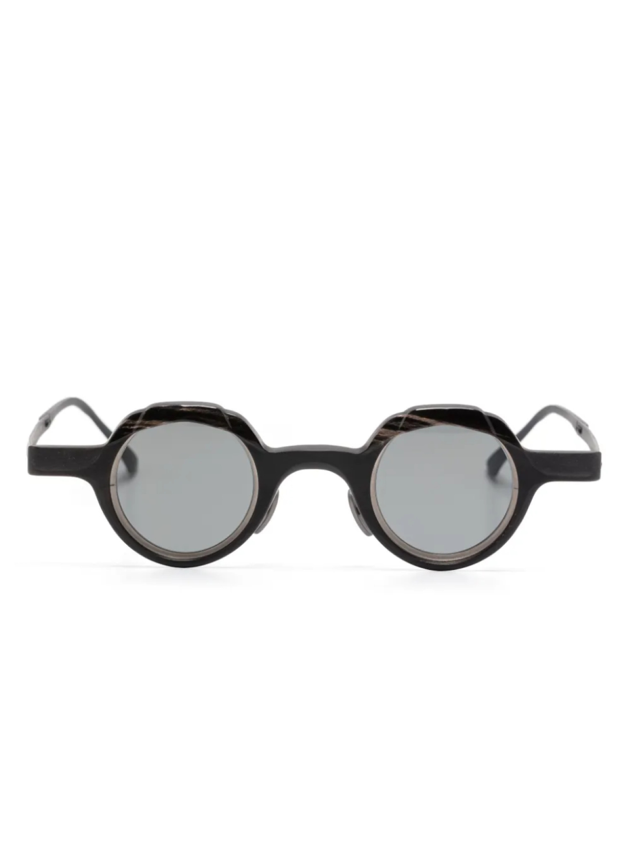 

Солнцезащитные очки в круглой оправе Rigards, черный