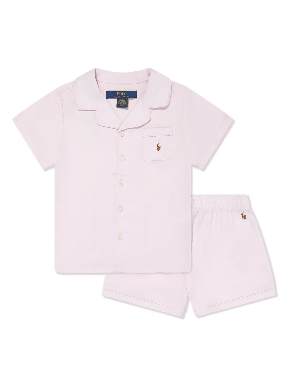 

Пижамный комплект POLO RALPH LAUREN KIDS, розовый
