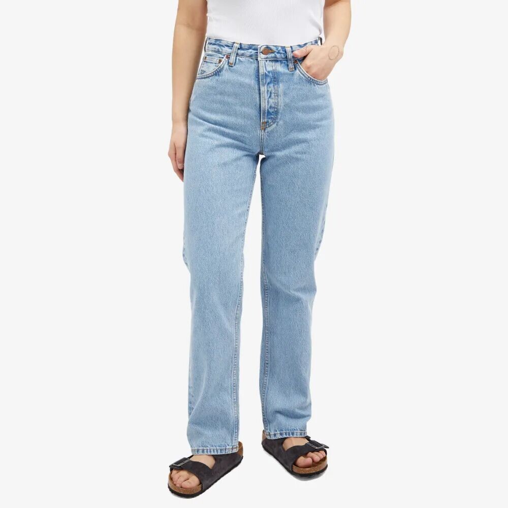 

Nudie Jeans Co Широкие джинсы Nudie Lofty Lo, белый