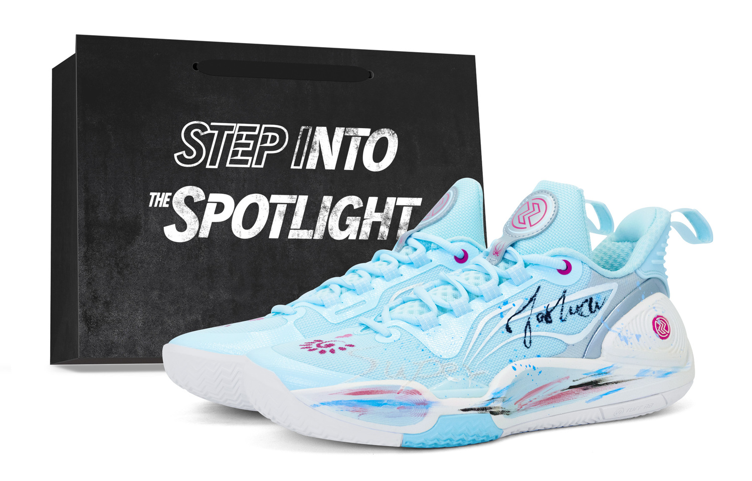 

Скоростные 9 устойчивые к истиранию амортизирующие баскетбольные кроссовки low top мужские LINING, Sunflower, Shopping Bag Limited Edition