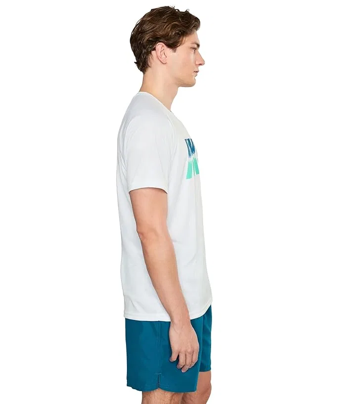 Футболка Nike Hydroguard Dip Dye Dri-FIT UV, белый — фото 3