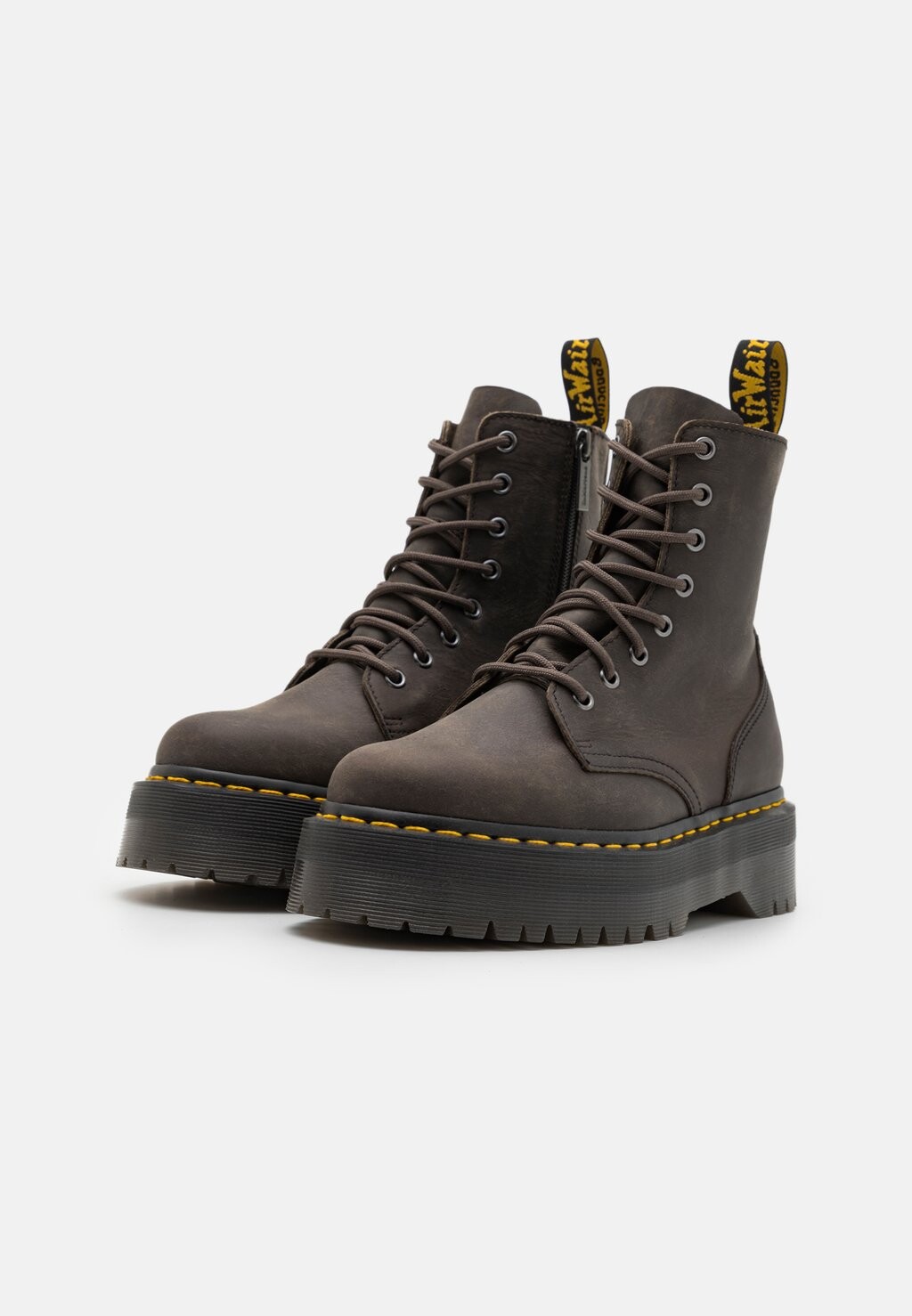 

Ботильоны на шнуровке JADON UNISEX Dr. Martens, темно-серый