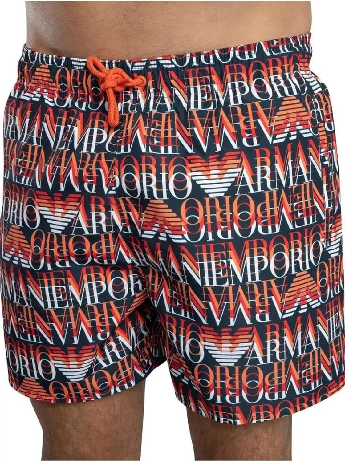 Мужские плавки Emporio Armani с принтом, высота 4 дюйма — фото 3