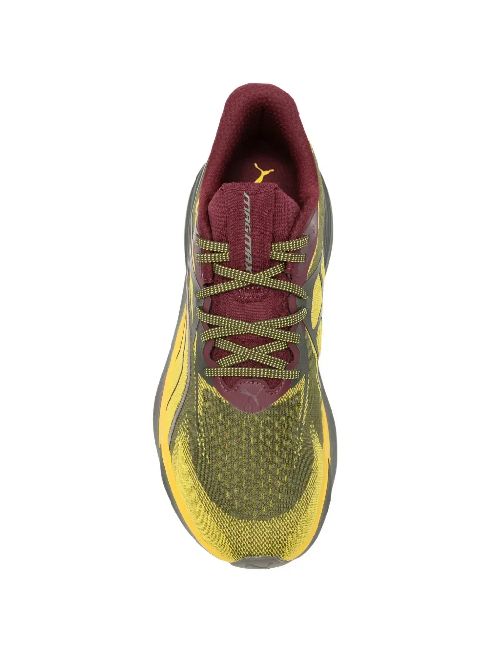 Кроссовки MagMax Nitro 2 на шнуровке PUMA, зеленый — фото 4