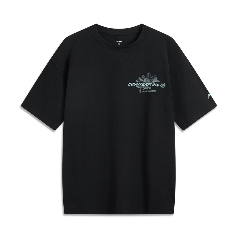 

LINING Футболка Outdoor CF Tracing мужская black, Черный, LINING Футболка Outdoor CF Tracing мужская black