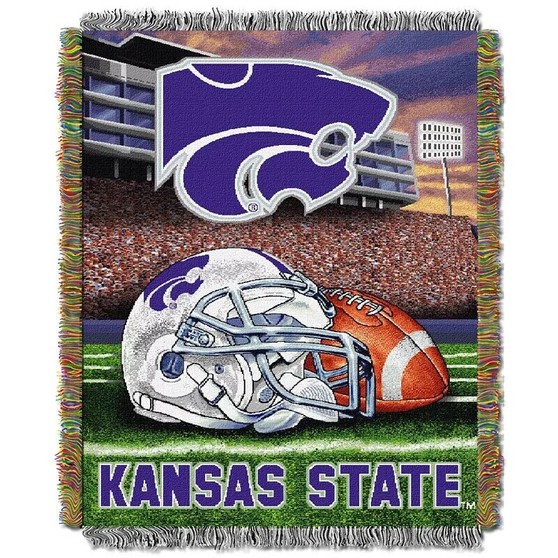 

Тканый плед Northwest Kansas State Wildcats размером 48 x 60 дюймов