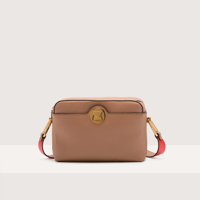 

Сумка кросс-боди Coccinelle Liya Small, цвет Skin/Gazpacho