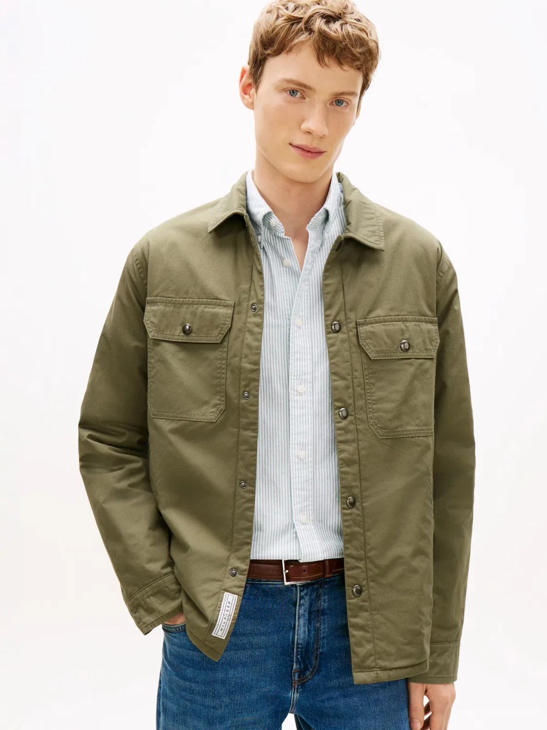 Куртка межсезонья Tommy Hilfiger, Green — фото 2