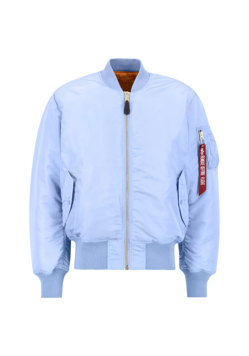 

Куртка-бомбер Alpha Industries " Alpha Industries Мужчины - Куртки-бомберы MA-1 (HERITAGE)", голубой