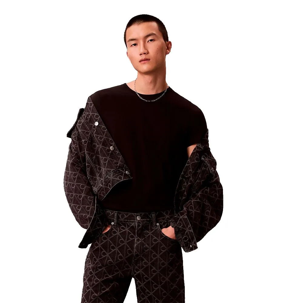 

Джинсовая куртка Calvin Klein в стиле 90-х Calvin klein jeans, коричневый