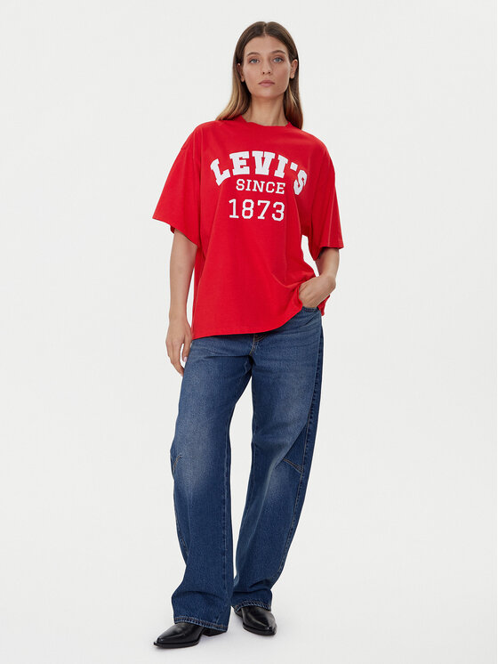 Футболка relaxed fit Graphic 000G4-0022 Levi'S, красный — фото 2