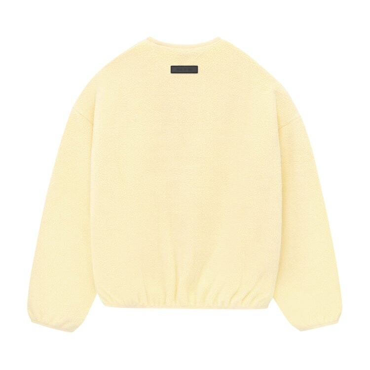 Толстовка Fear Of God Essentials Fear of God Essentials Polar Fleece Crewneck, желтый — фото 2