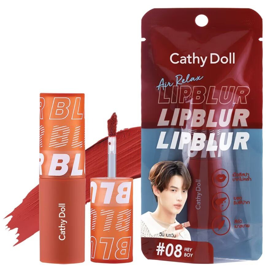 

Cathy Doll Блеск для губ Air Relax 3,5г. 08 Эй, мальчик, Hey Boy