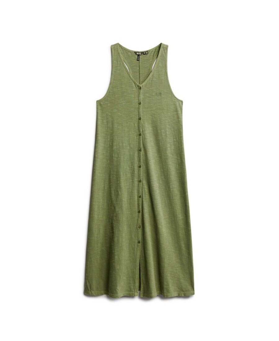 

Платье миди Superdry Dress, оливковый