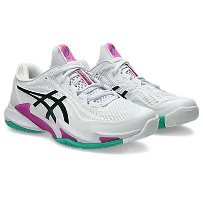 Мужские кроссовки для тенниса «Court FF 3 AC» от ASICS, Wh/Dsakura — фото 2