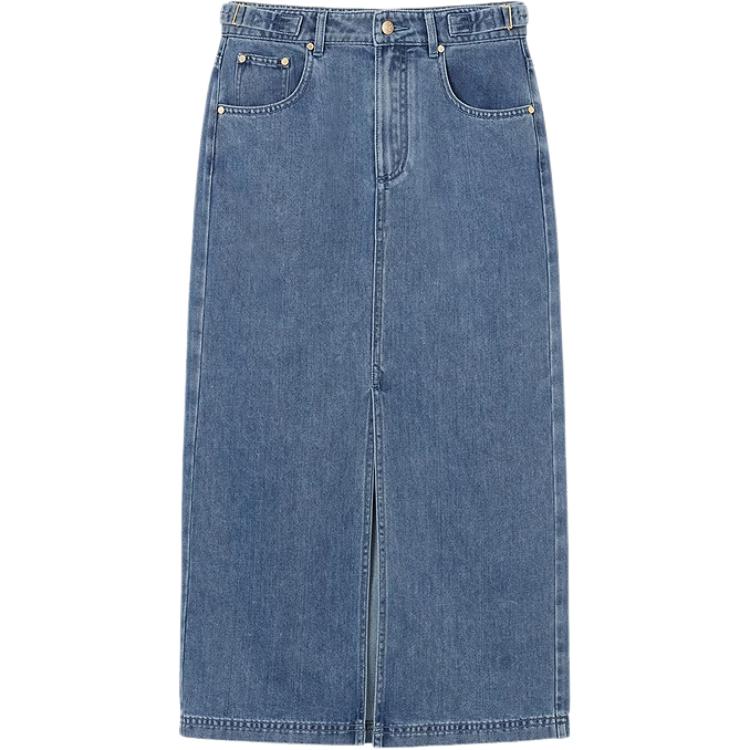 

Юбка длинная деним KARL LAGERFELD / Karl Lagerfeld Jeans, синий