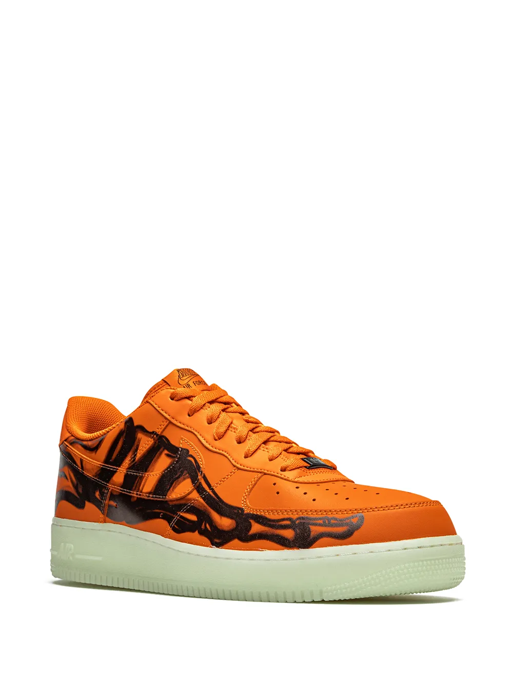 Кроссовки Air Force 1 Low 'Orange Skeleton' Nike, оранжевый — фото 2