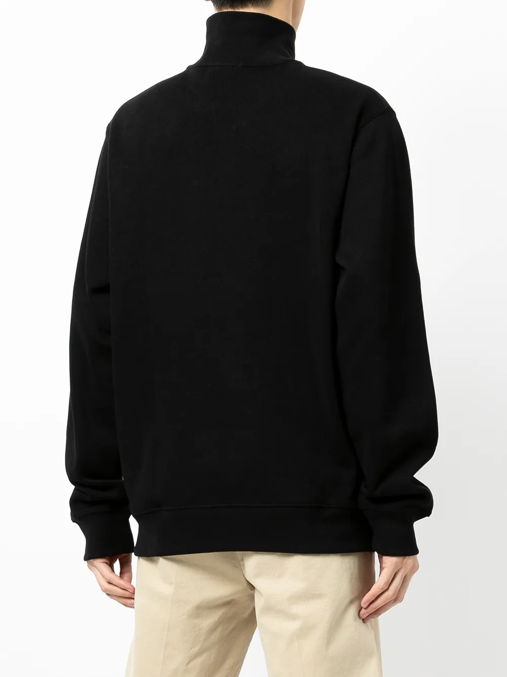 Толстовка с вышитым логотипом Lacoste, черный — фото 4