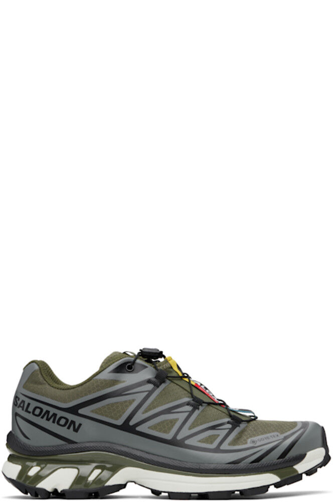 

Кроссовки XT-6 GORE-TEX цвета хаки Salomon