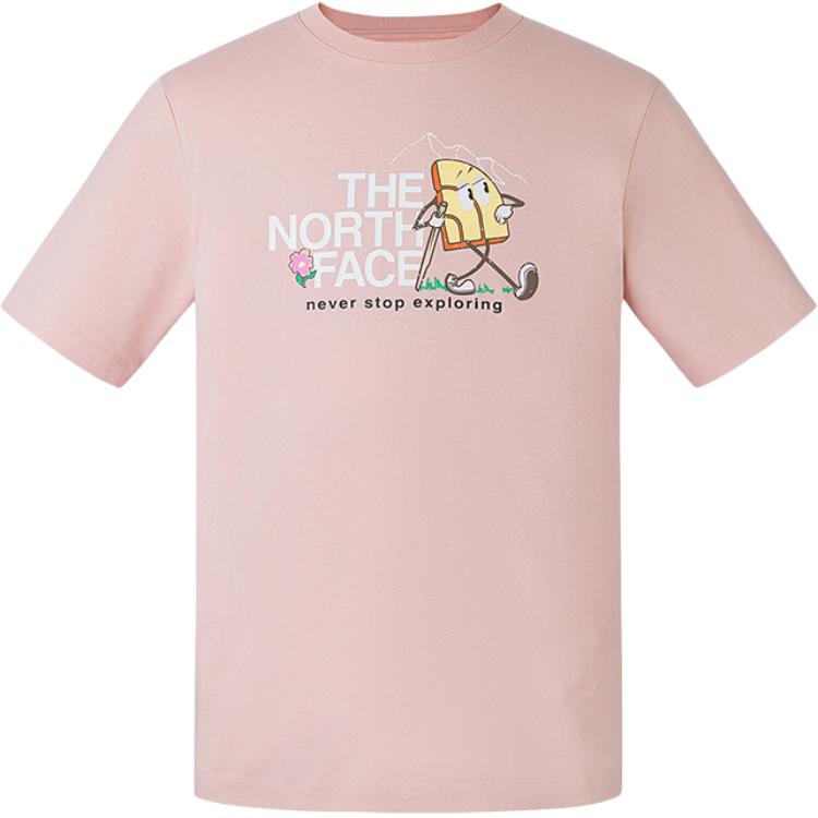 

THE NORTH FACE Футболка Unisex Mist Pink, Розовый, THE NORTH FACE Футболка Unisex Mist Pink
