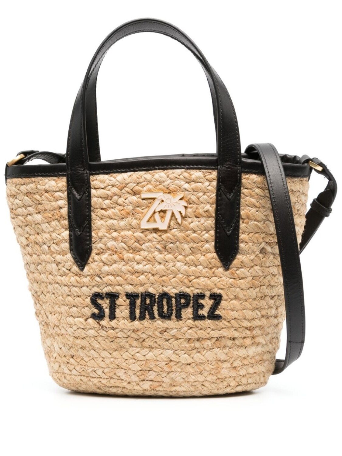 

Zadig&Voltaire пляжная сумка Le Baby St Tropez, нейтральный цвет, Зеленый, Zadig&Voltaire пляжная сумка Le Baby St Tropez, нейтральный цвет