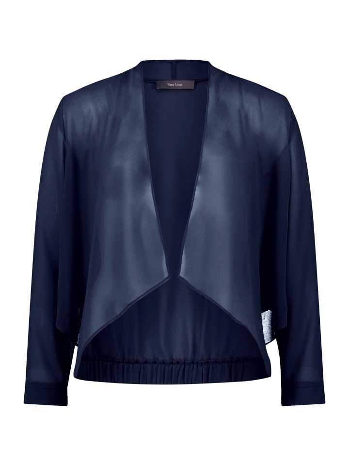 

Vera Mont Блузка-жакет без застежки в стиле «Ночное небо»