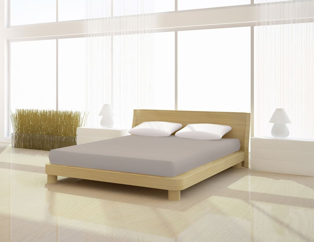 

Простынь на подкладке Organic Bamboo Premium 90-100 х 200-220 см 90х200++ Mr Sandman, серебро