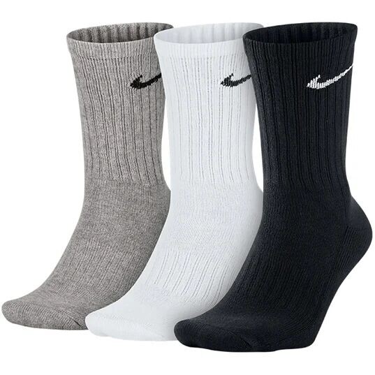 

Носки из хлопка, 3 пары Nike, цвет Grau/Schwarz/Weiß